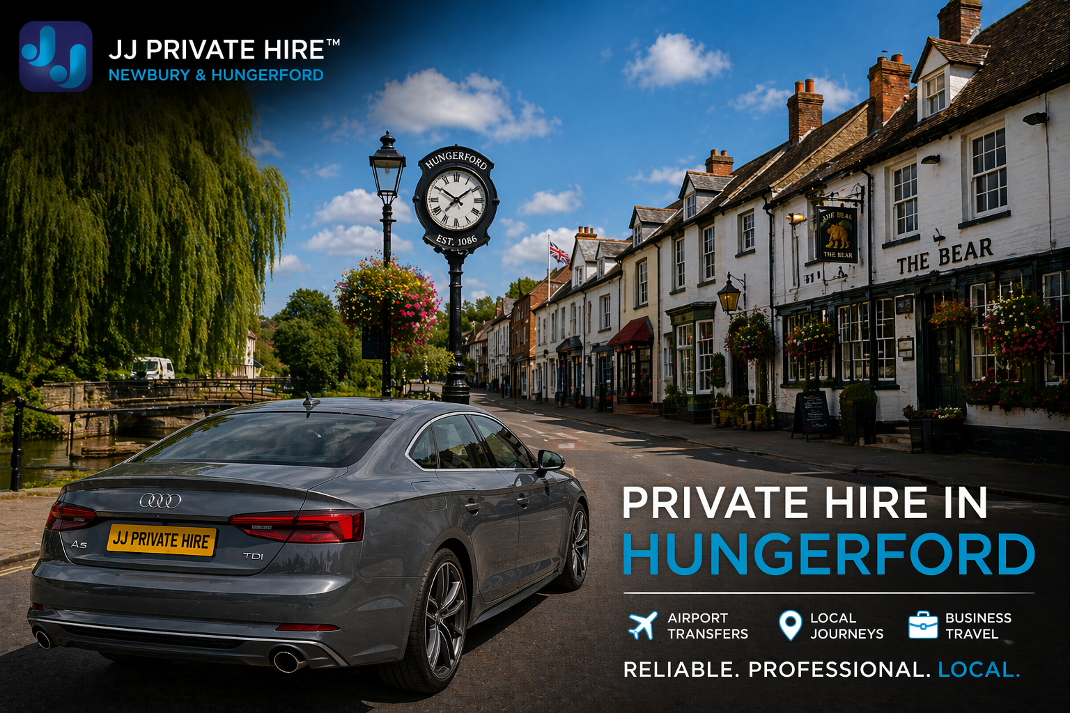 Private Hire and Airport transfers Inkpen & Hungerford Reliable Local Image